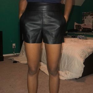 EXPRESS Leather  shorts